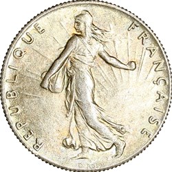 50 centimes Semeuse, IIIe République, 1919