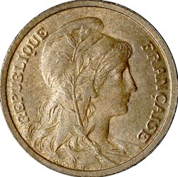 1 centime Daniel-Dupuis, IIIe République, 1899
