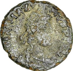 Nummus de Magnus Maximus, Spes Romanorum, 383-388, Arles