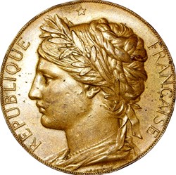 Médaille de l'Exposition Universelle de 1878, 1878