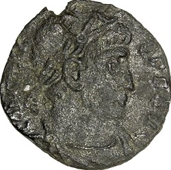 Centenionalis de Constans, Gloria Exercitus 1 enseigne, 337-340, Aquilée