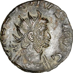 Antoninien de Gallien, Virtus, 261, Rome