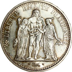 10 francs Hercule, 1973
