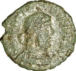 Nummus de Gratien, Vot XV Mult XX, 378-383, Arles