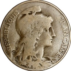 10 centimes Daniel-Dupuis, IIIe République, 1903