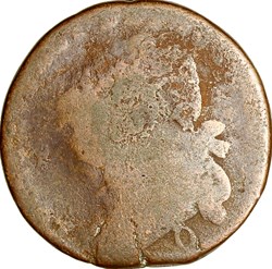 12 deniers au faisceau type François, Louis XVI, 1792, an 4, Perpignan
