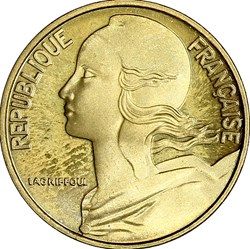 5 centimes Marianne, BE, 2000