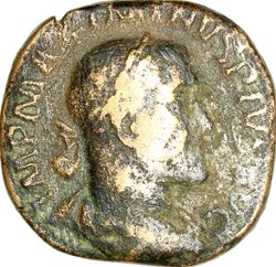 Sesterce de Maximin Ier le Thrace, Fides, avril 235 - début 236, Rome