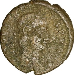 Centenionalis de Constans, Gloria Exercitus 1 enseigne, 337-340, Nicomédie