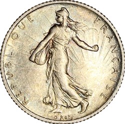1 franc Semeuse, IIIe République, 1898