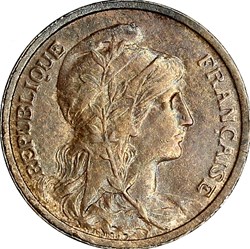 1 centime Daniel-Dupuis, IIIe République, 1903