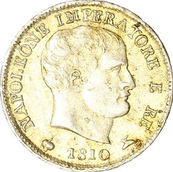 5 soldi d'Italie, Napoléon Ier, 1810, Milan