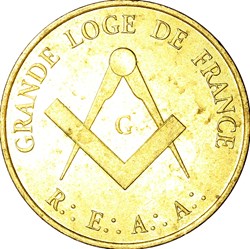 Jeton de la Grande Loge de France, 1994