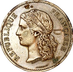 Jeton du centenaire de 1789, Exposition Universelle de 1889