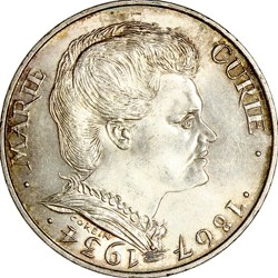 100 francs Marie Curie, 1984