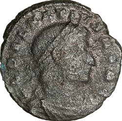 Centenionalis de Delmace, Gloria Exercitus 1 enseigne, 336-337, Constantinople
