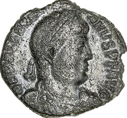 Nummus de Valentinien Ier, Gloria Romanorum, 364-367, Thessalonique