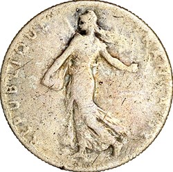 50 centimes Semeuse, IIIe République, 1904