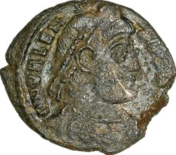 Nummus de Valens, Victoria, 367-375, Siscia