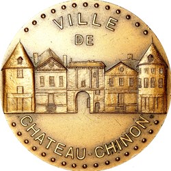 Médaille de Château-Chinon, 10 ans du jumelage, 1972