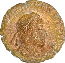 Nummus de Gratien, Gloria Romanorum, 367-375, Siscia