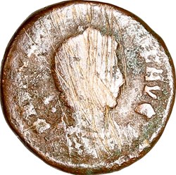 Nummus de Valentinien II, Victoria, 388-392, Constantinople