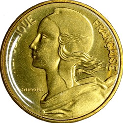 10 centimes Marianne, FDC, 1984