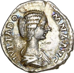 Denier de Julia Domna, Vénus, 194, Rome