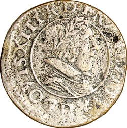 Double tournois, Louis XIII, 1629, Lyon