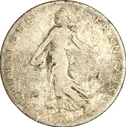50 centimes Semeuse, IIIe République, 1906