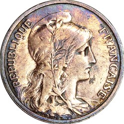 5 centimes Daniel-Dupuis, IIIe République, 1913