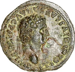 Quadrans of Lyon Altar, Claudius, 45, Lyon