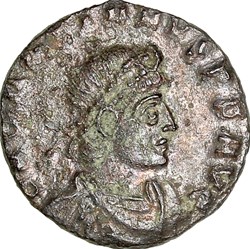 Nummus de Gratien, Gloria Romanorum, 367-375, Siscia