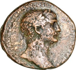 As de Trajan, Abundantia, 113, Rome