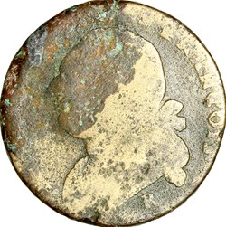 12 deniers au faisceau type François, Louis XVI, 1792, an 4, Orléans