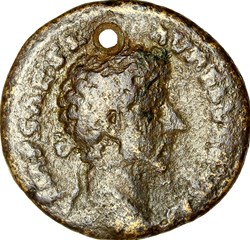 As de Lucius Verus, Concordia Augustorum, 162, Rome