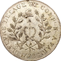 Lefevre Lesage de 5 sols, 1792, Paris