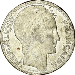 10 francs Turin, IIIe République, 1930, faux d'époque
