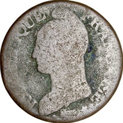 Cinq centimes Dupré, grand module, le Consulat, an 8 / 5, Lille
