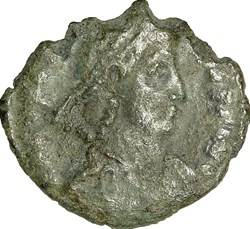 Maiorina réduite de Constance II, Fel Temp Reparatio, 355-361, Sirmium