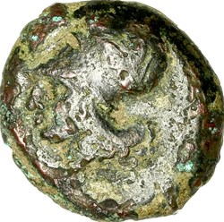 Trias ou litra à l'hippocampe de Syracuse, 405-317 AC.