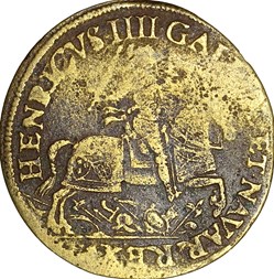 Jeton Henri IV, 1596