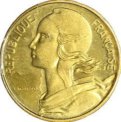 10 centimes Marianne, FDC, 1976