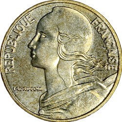 10 centimes Marianne, BU, 1998