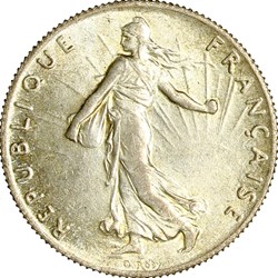 50 centimes Semeuse, IIIe République, 1920