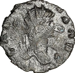 Antoninien de Gallien, Gazelle, 267-268, Rome
