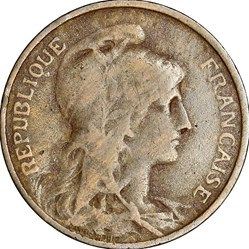 5 centimes Daniel-Dupuis, IIIe République, 1920