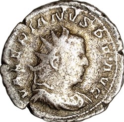 Antoninien de Valérien Ier, Sol, 257-258, Cologne