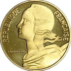 10 centimes Marianne, BE, 2001