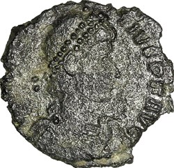 Maiorina réduite de Constance II, Constance II, 355-361, Constantinople